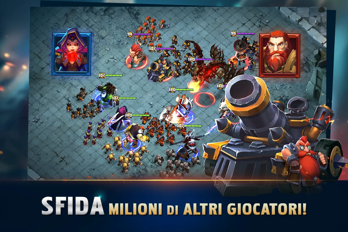 Clash of Lords 2: Italiano screenshot