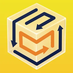 Cube Tap Away - 3D Puzzle simgesi