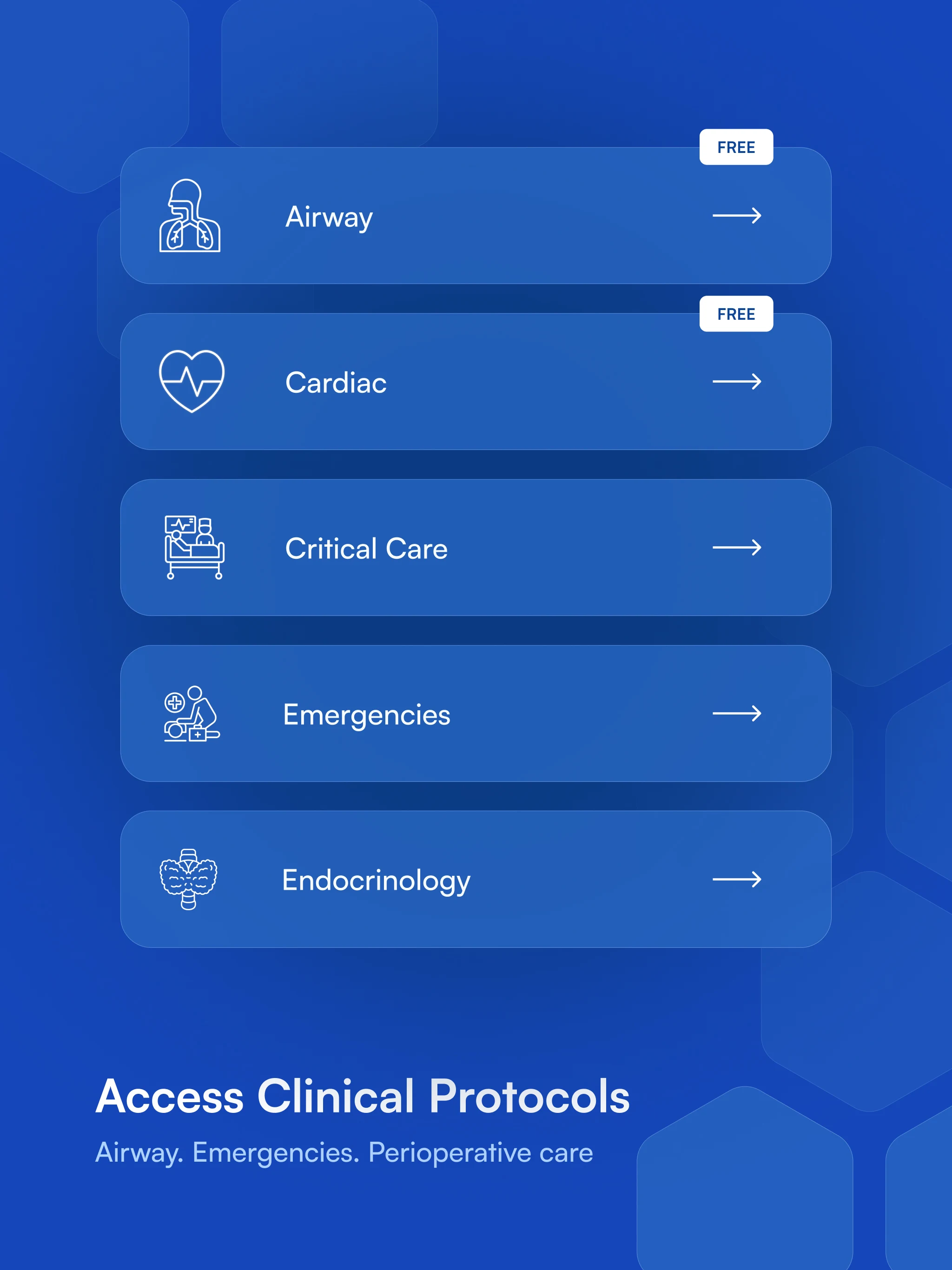 NYSORA Anesthesia Assistant screenshot