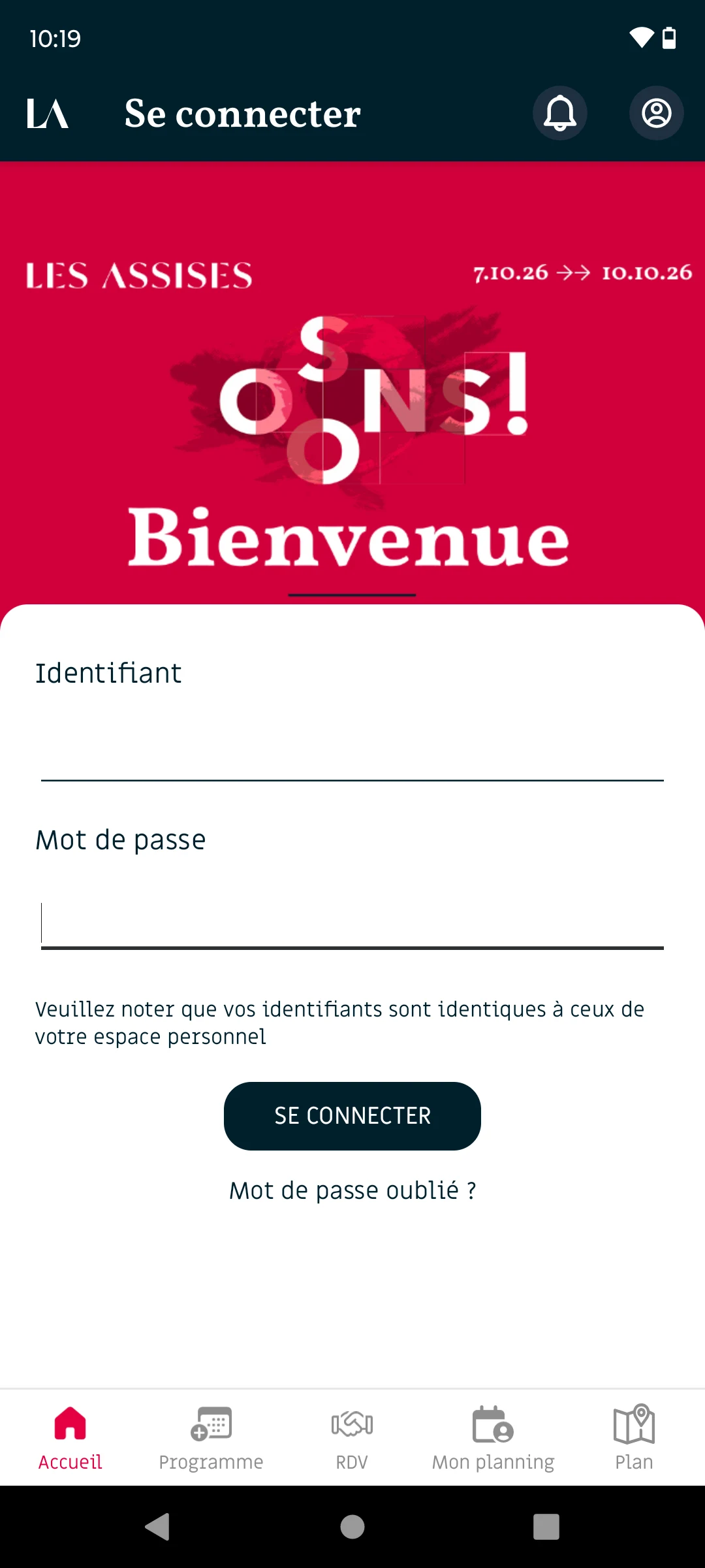 Les Assises screenshot