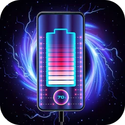 Icône de Set Battery Charging Animation