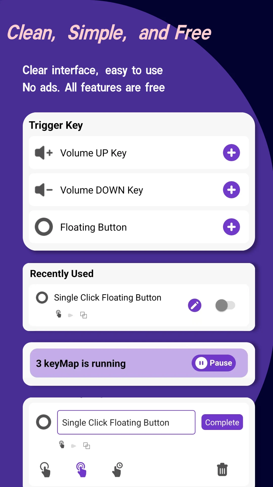 CC Key Mapper:Button Shortcuts screenshot