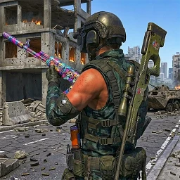 FPS Shooting Gun War Games icon