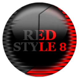 أيقونة Red Icon Pack Style 8