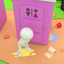 Toilet Jam: colour sort puzzle