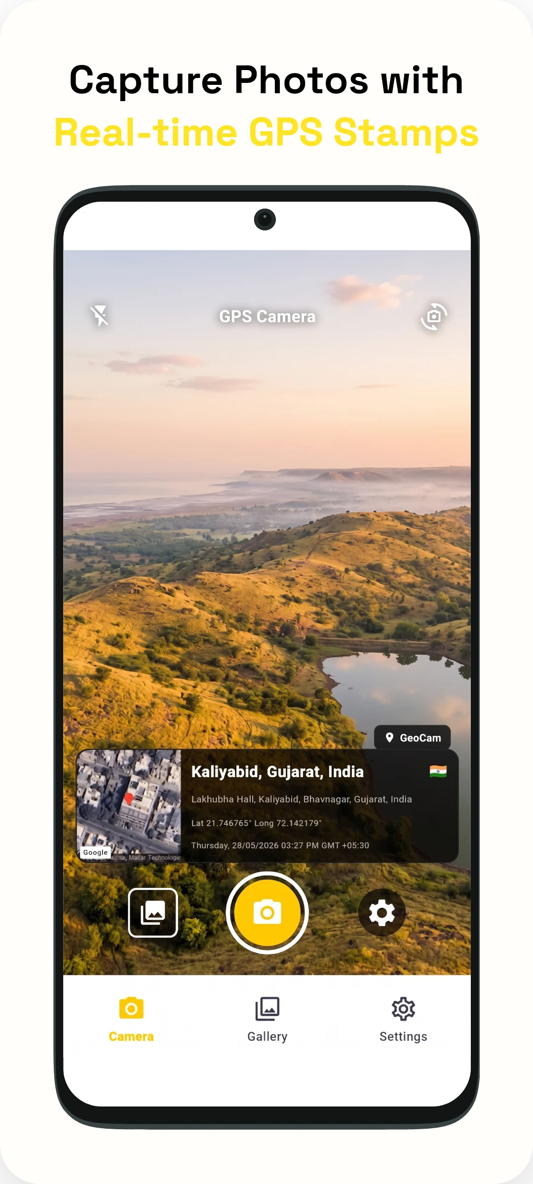 GeoCam-GPS Map Camera screenshot
