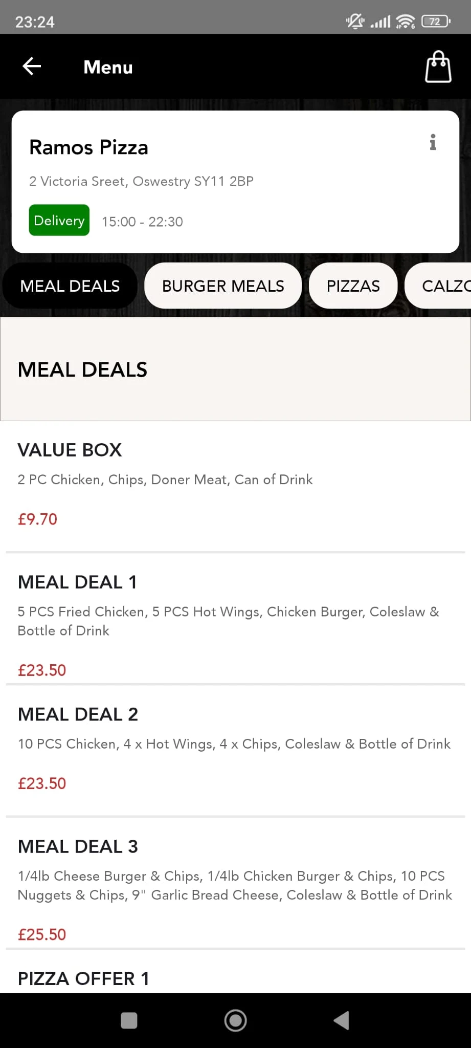 Ramos Pizza screenshot