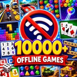 Ícone de Jogos offline sem Wi-Fi