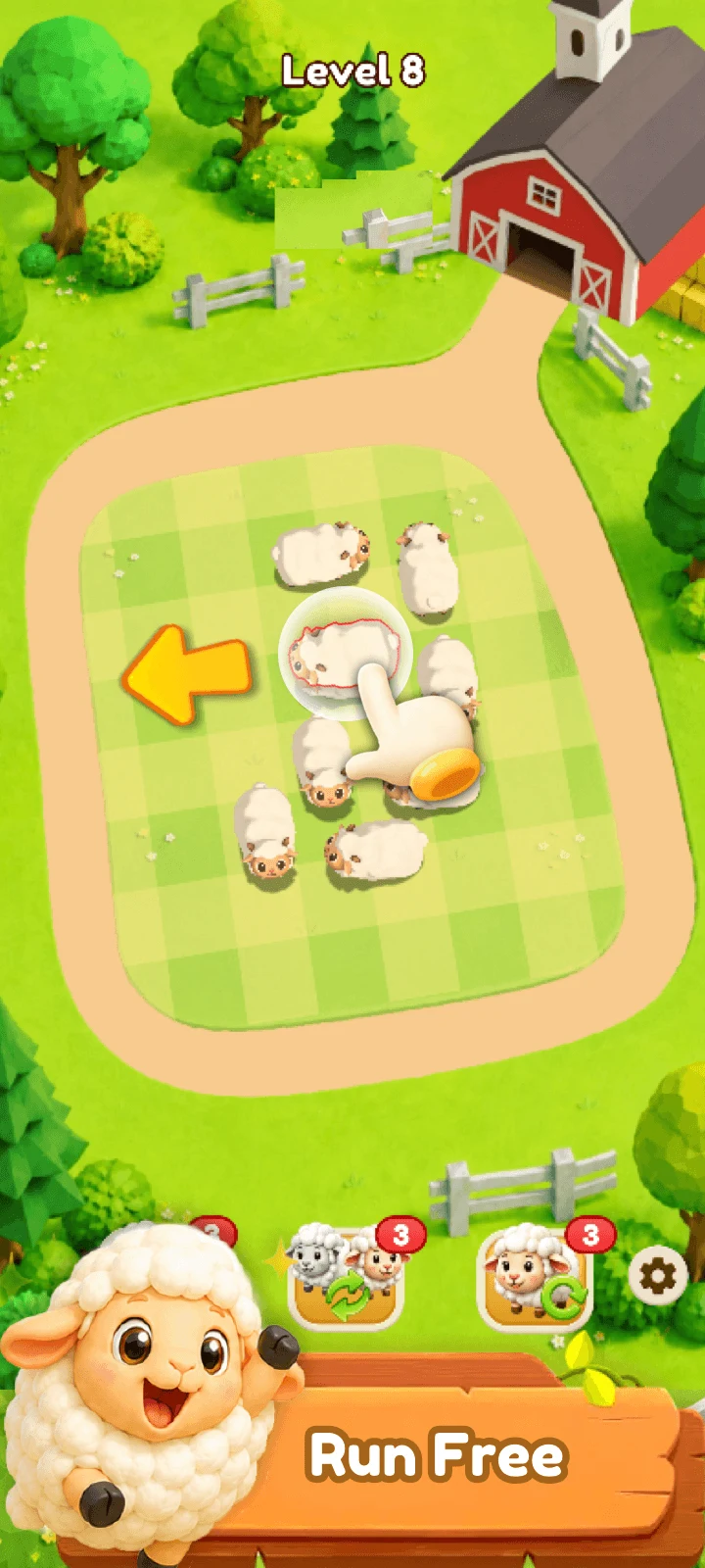 Fortuna Sheep Arrow Jam screenshot