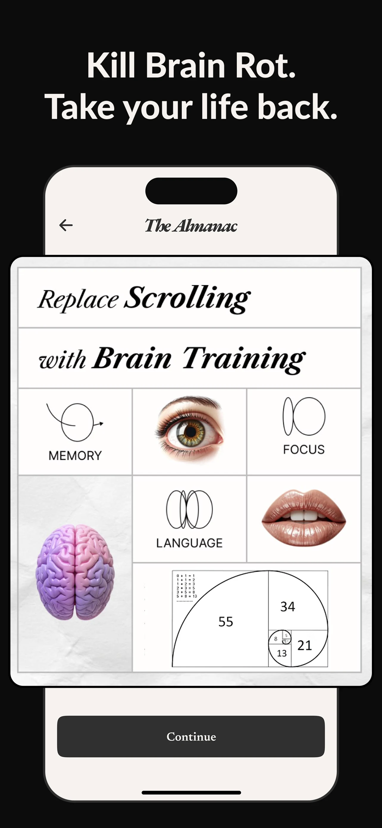 The Almanac screenshot