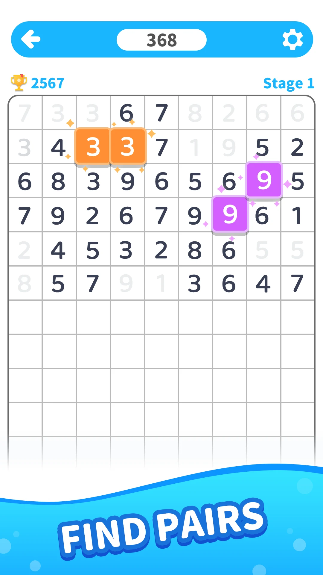 Number Pair - Match Games screenshot
