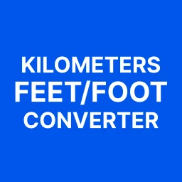 Ikon Kilometers to Feet Converter