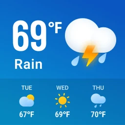 أيقونة Live Weather: Daily Forecast