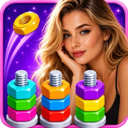 Nut Bloom: Color Sort simgesi