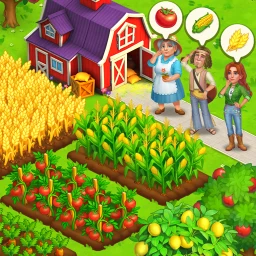 Icône de Farm Town: Merge Cozy Village