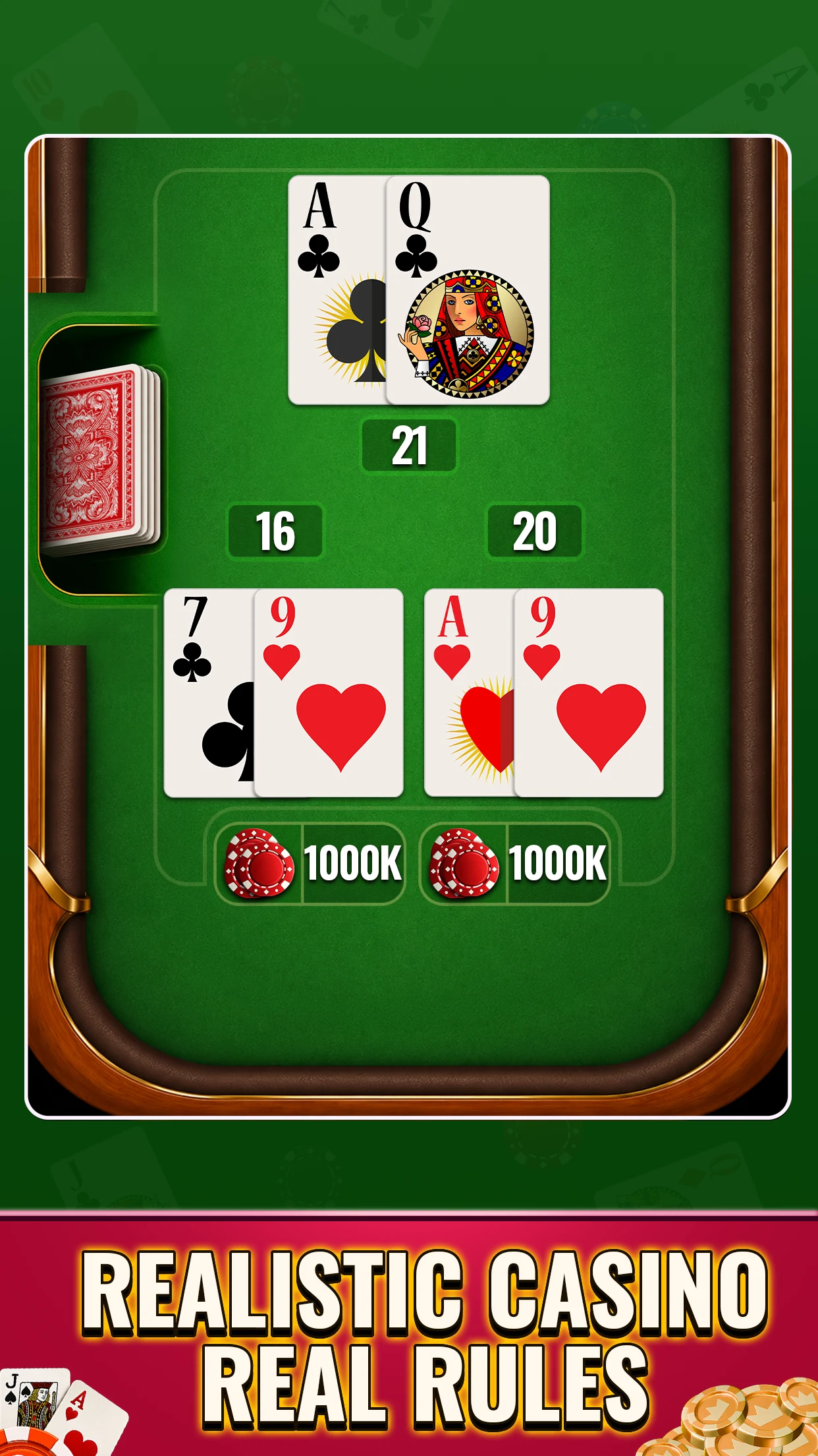 Blackjack 21 - Offline Game screenshot