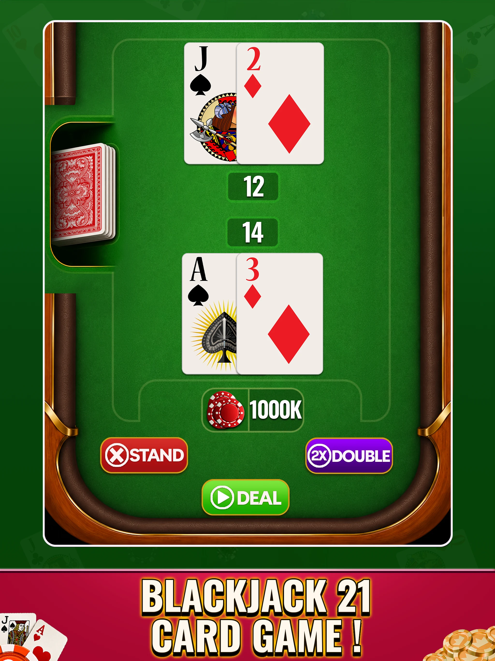 Blackjack 21 - Offline Game screenshot