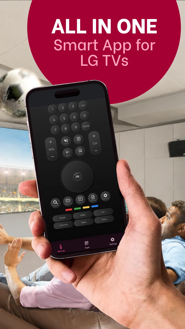 Remote for LG TV Smart Control screenshot