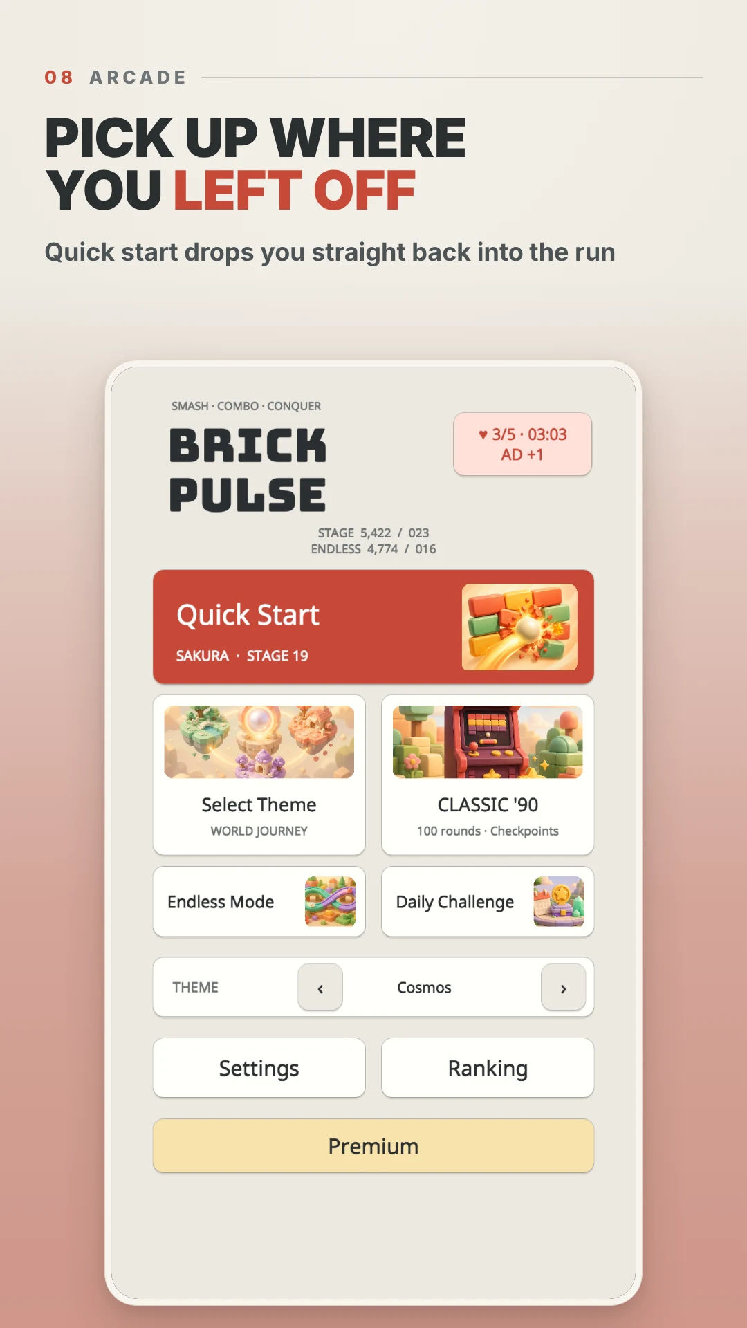 Brick Pulse: Brick Breaker screenshot