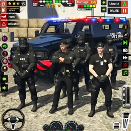 Offline Police Car: Cop Game simgesi
