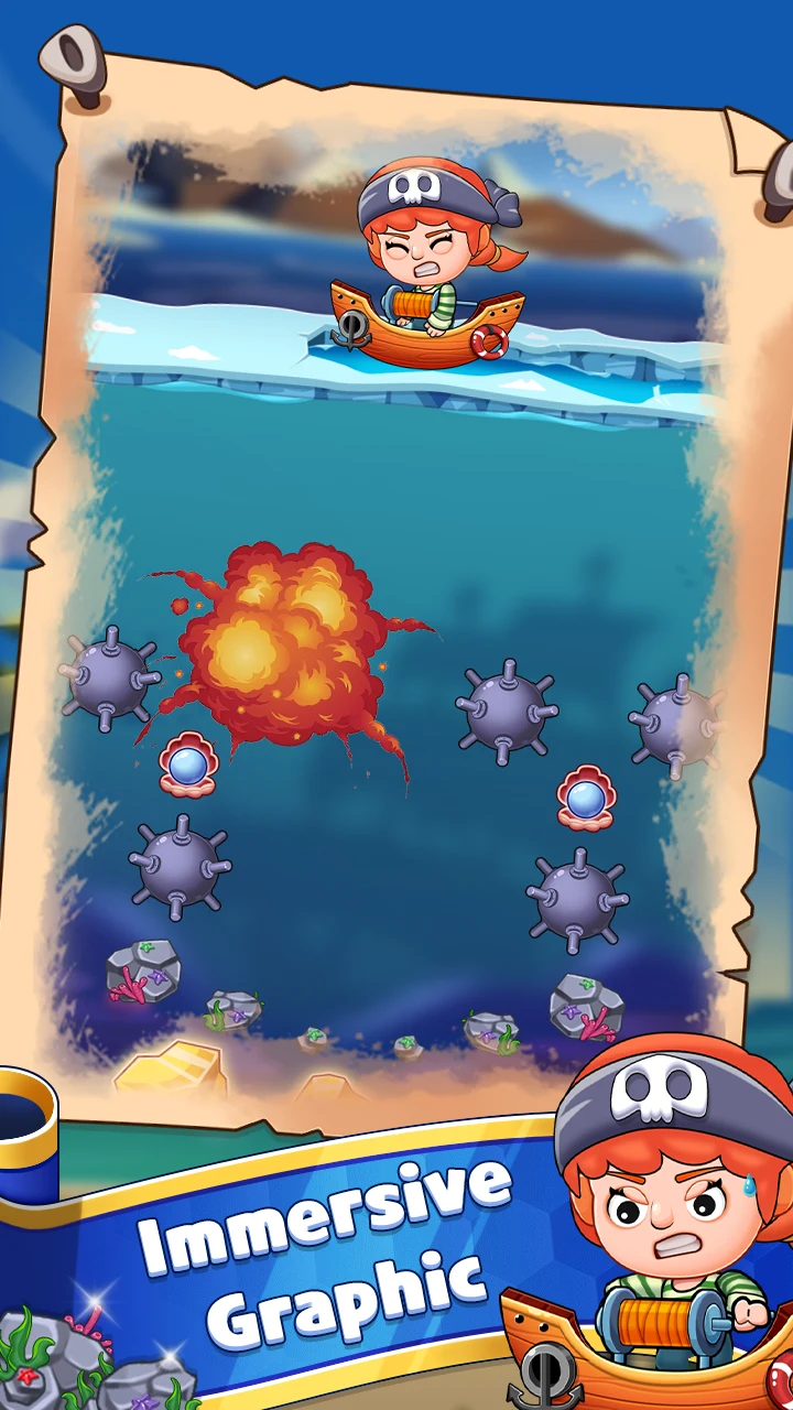 Gold Miner Under Sea screenshot
