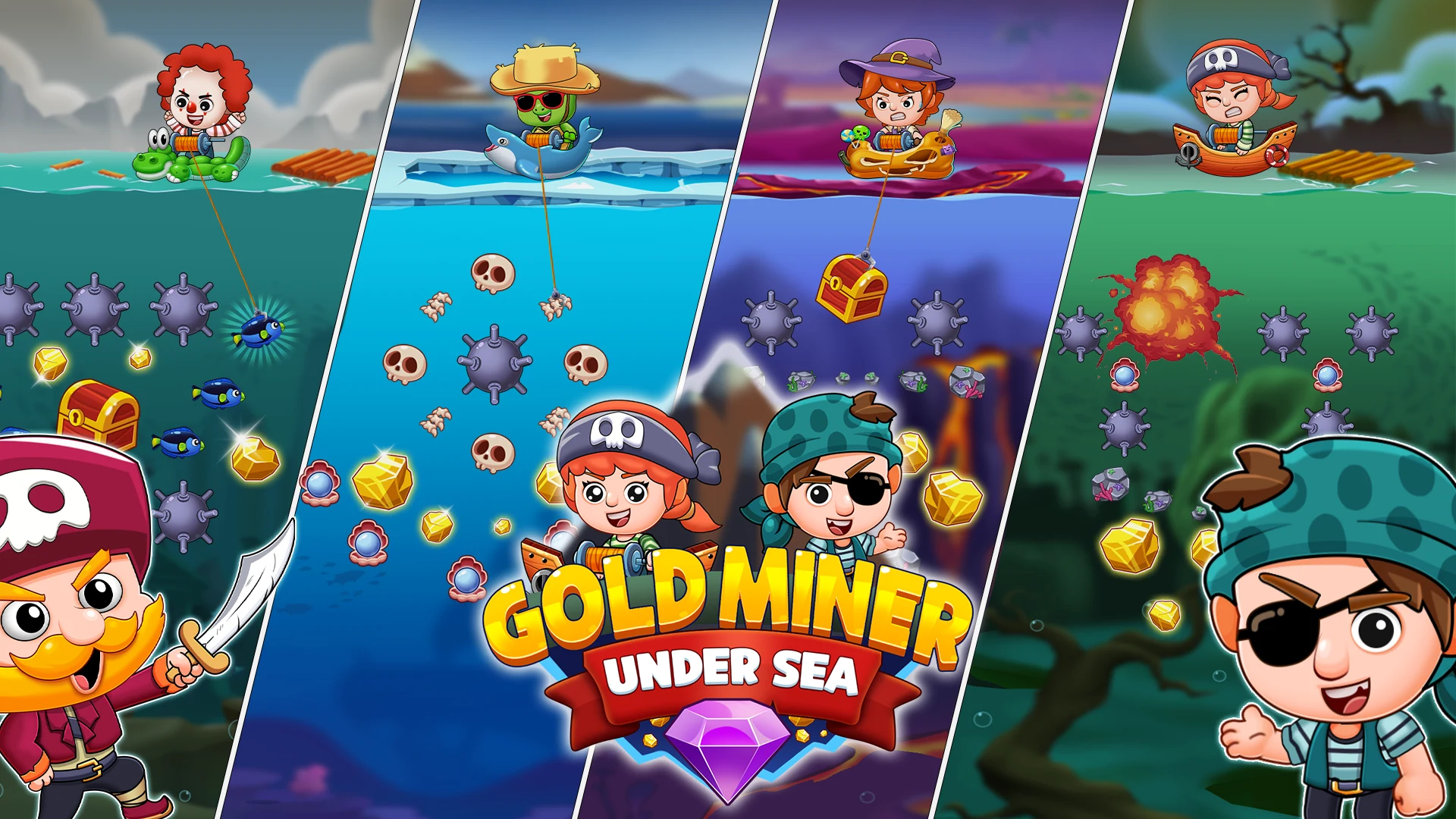 Gold Miner Under Sea screenshot
