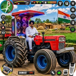 Ikon Real Indian Farming Tractor 3D