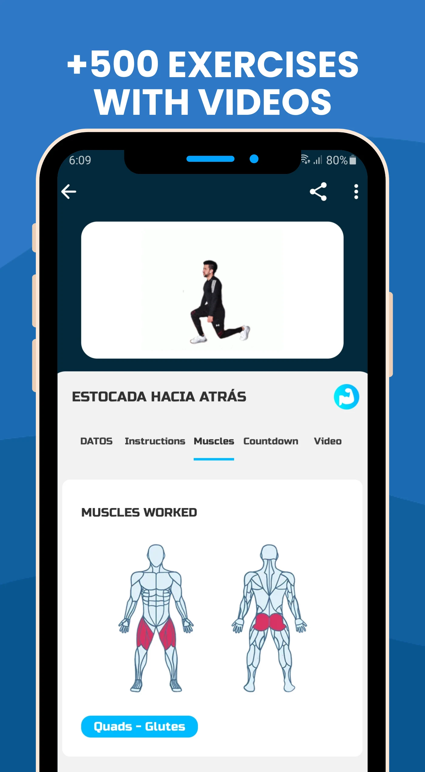Leg Workouts: Legs & Glutes screenshot