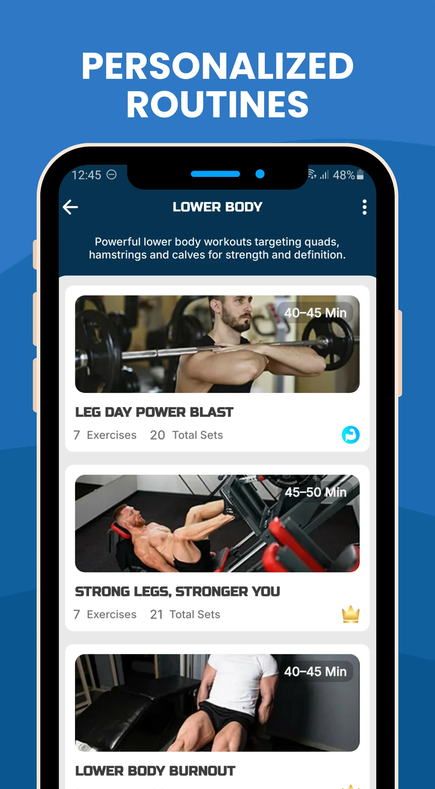 Leg Workouts: Legs & Glutes screenshot