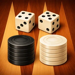 Symbol von Backgammon - Two player