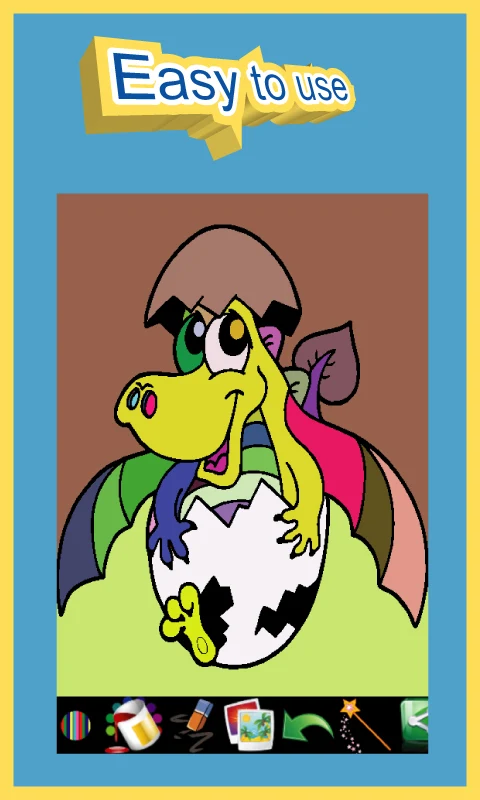 Dinosaur Coloring Pages screenshot