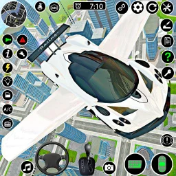 Flying Car Game driving icon