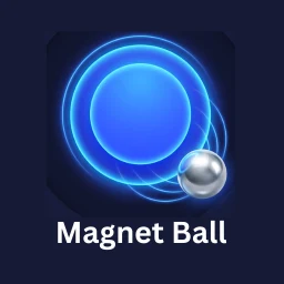 Symbol von Magnet Ball