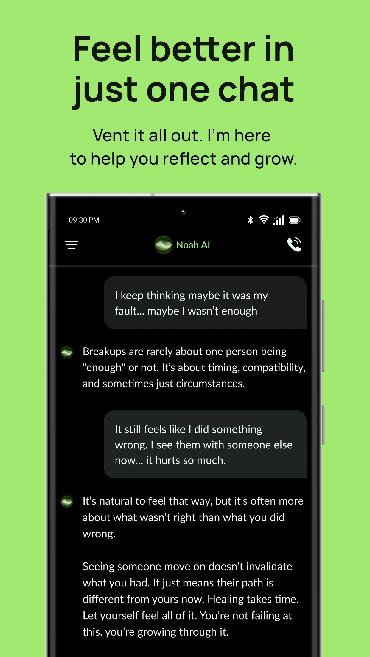 Noah - Your AI Therapist screenshot
