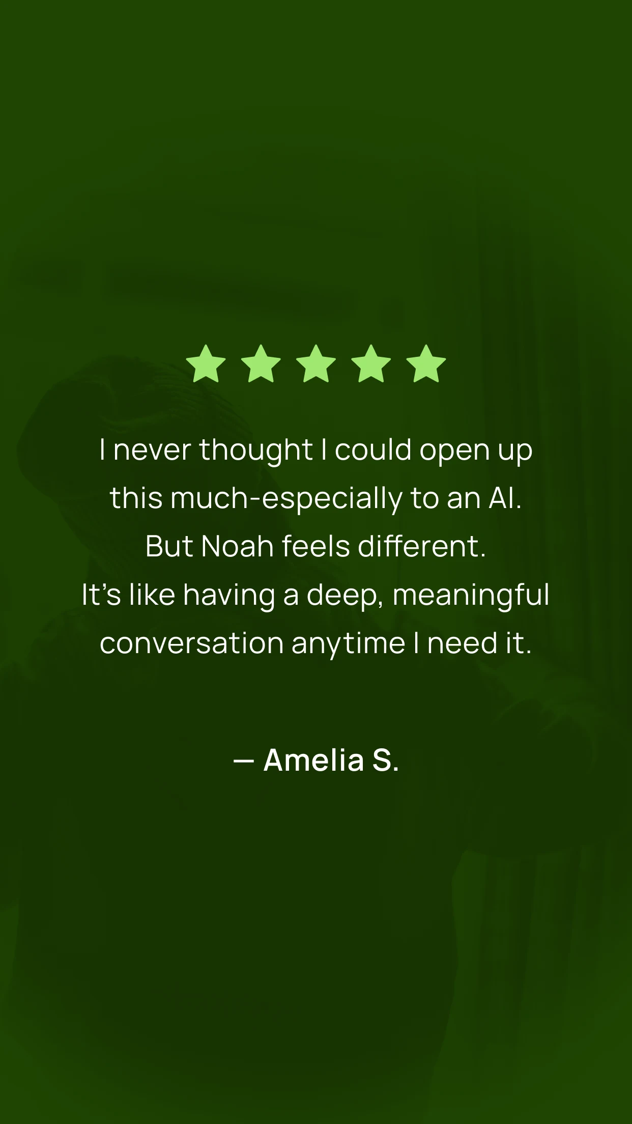 Noah - Your AI Therapist screenshot