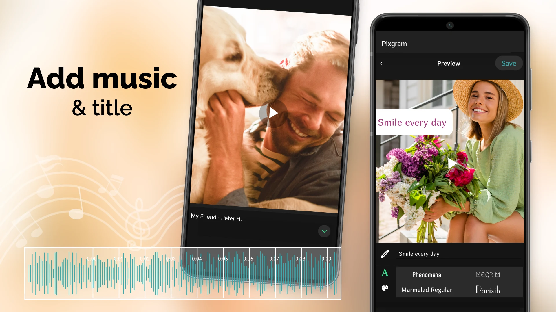 Pixgram: Video/Photo Slideshow screenshot