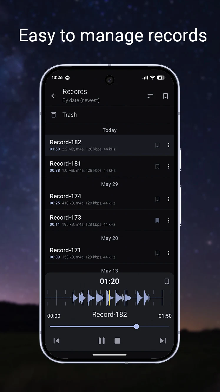 Audio Recorder screenshot