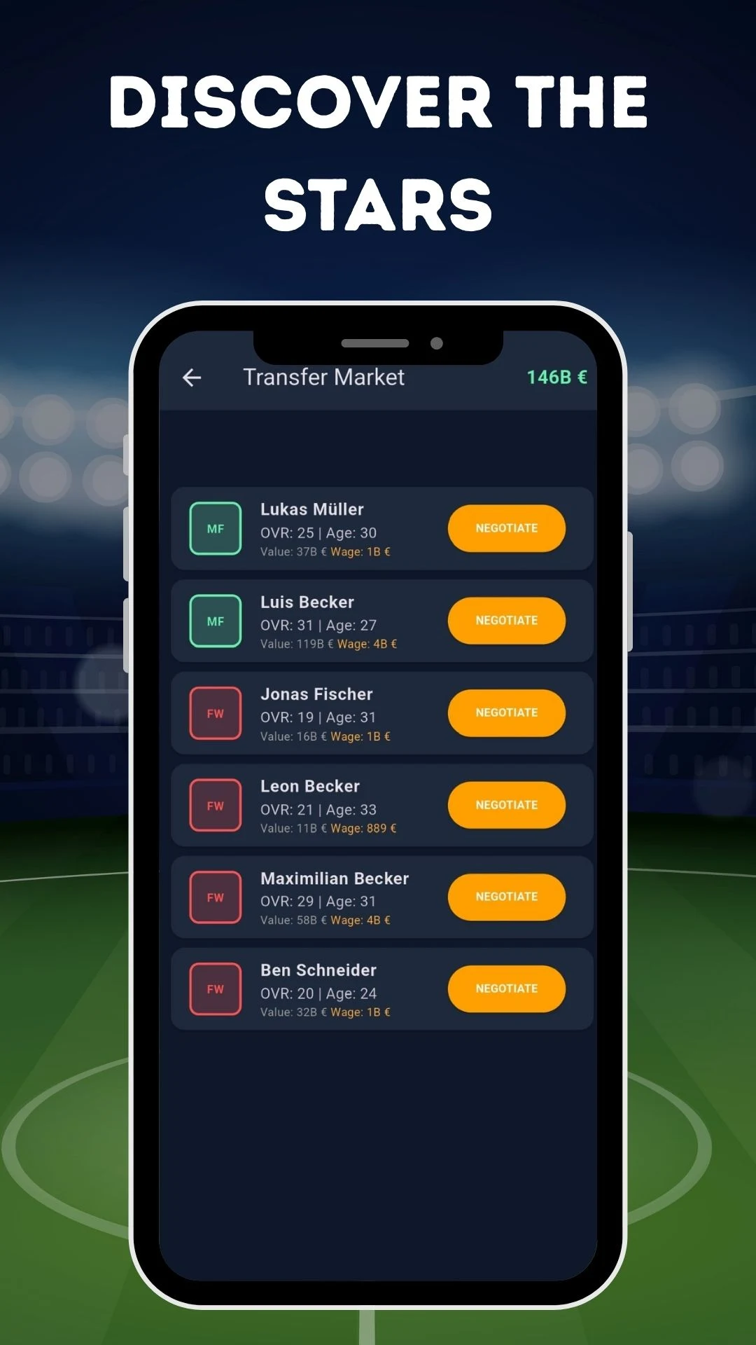 FutBoss: Football Manager screenshot
