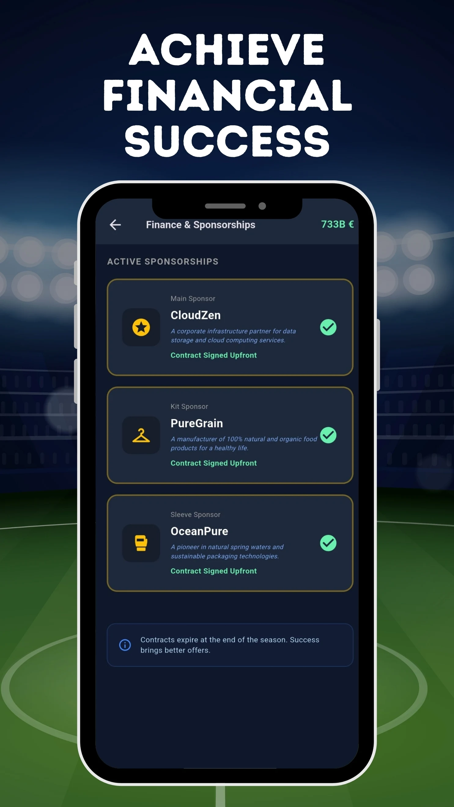 FutBoss: Football Manager screenshot
