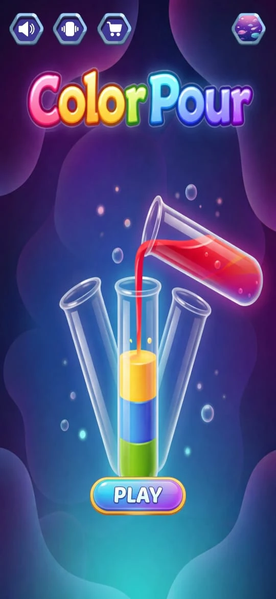 ColorPour – Sort Puzzle screenshot