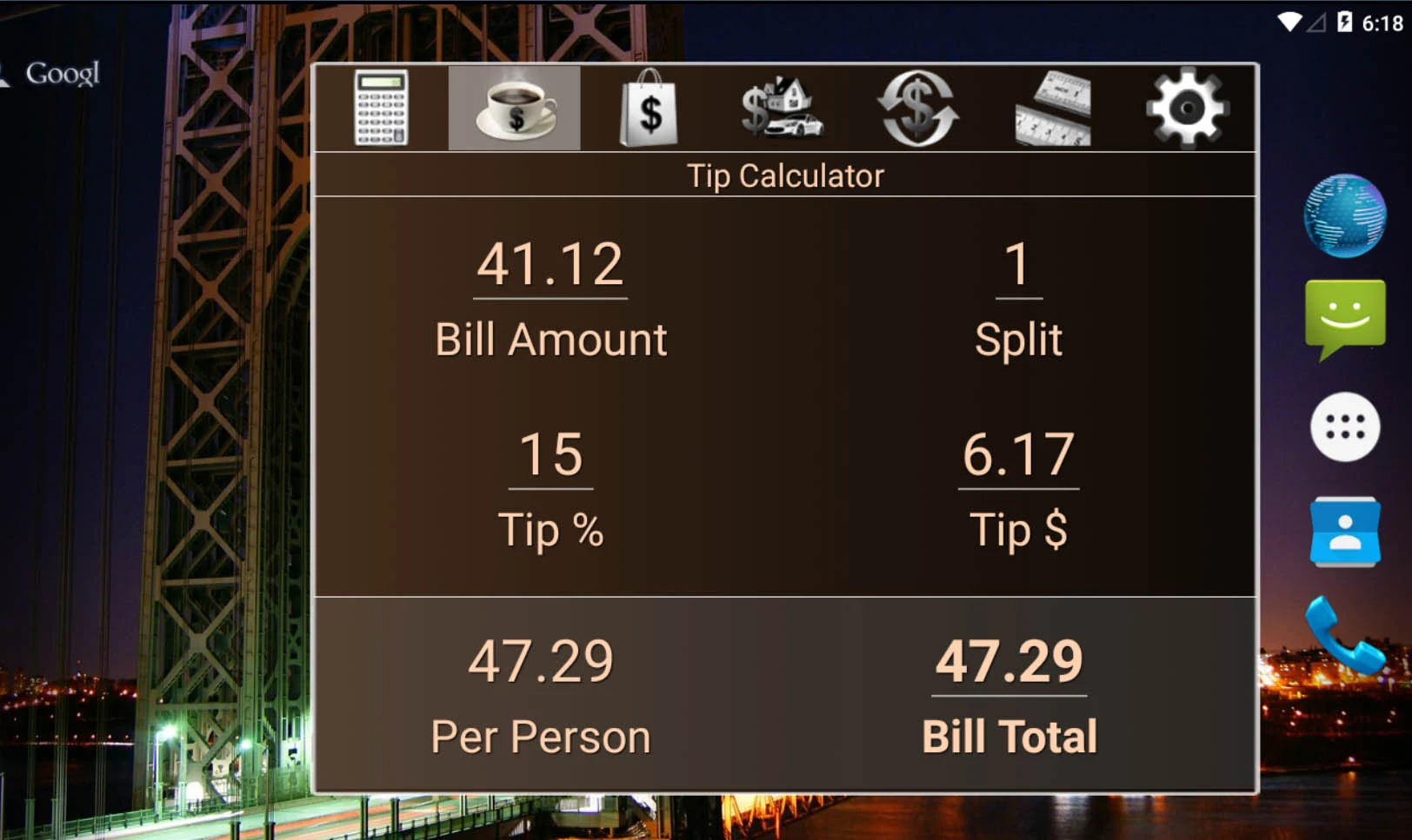 Mad Calculator Widget (multi) screenshot