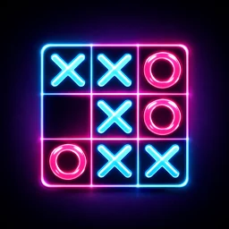 Tic Tac Toe - Glow XO