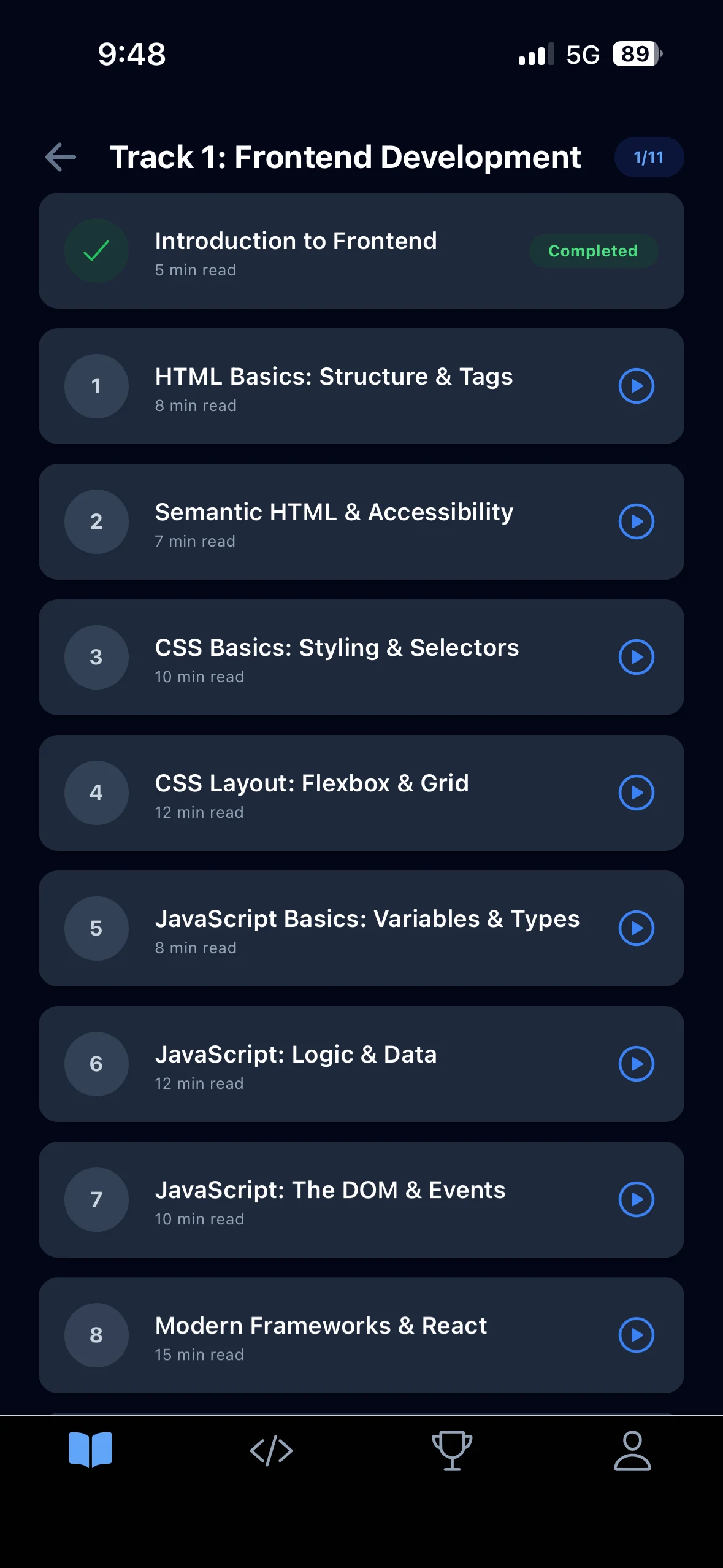 Learn Programming screenshot