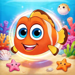 Gold Star Fish 图标