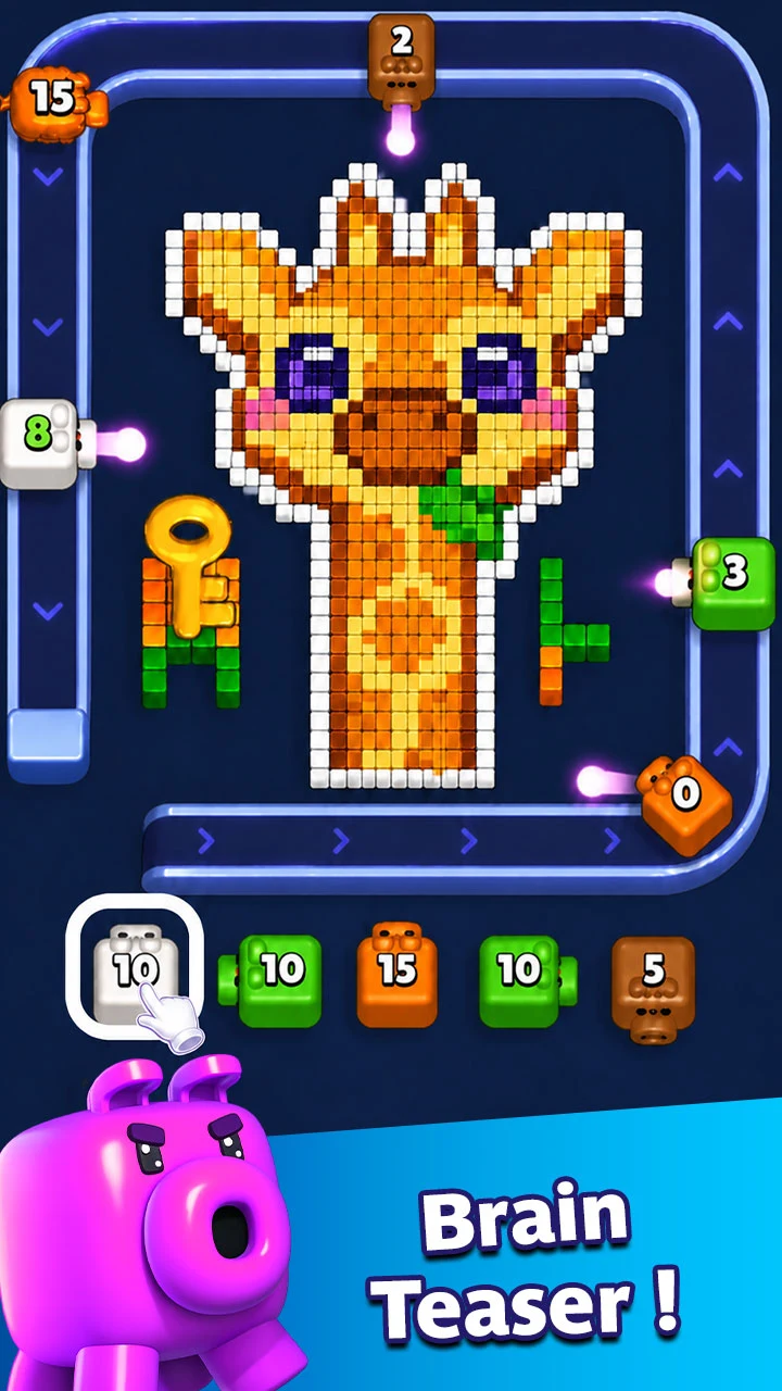 Flow Pixel: Block Color Puzzle screenshot