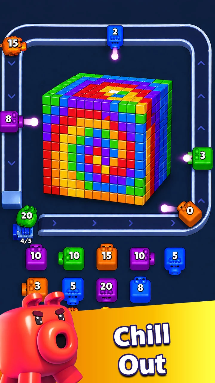 Flow Pixel: Block Color Puzzle screenshot