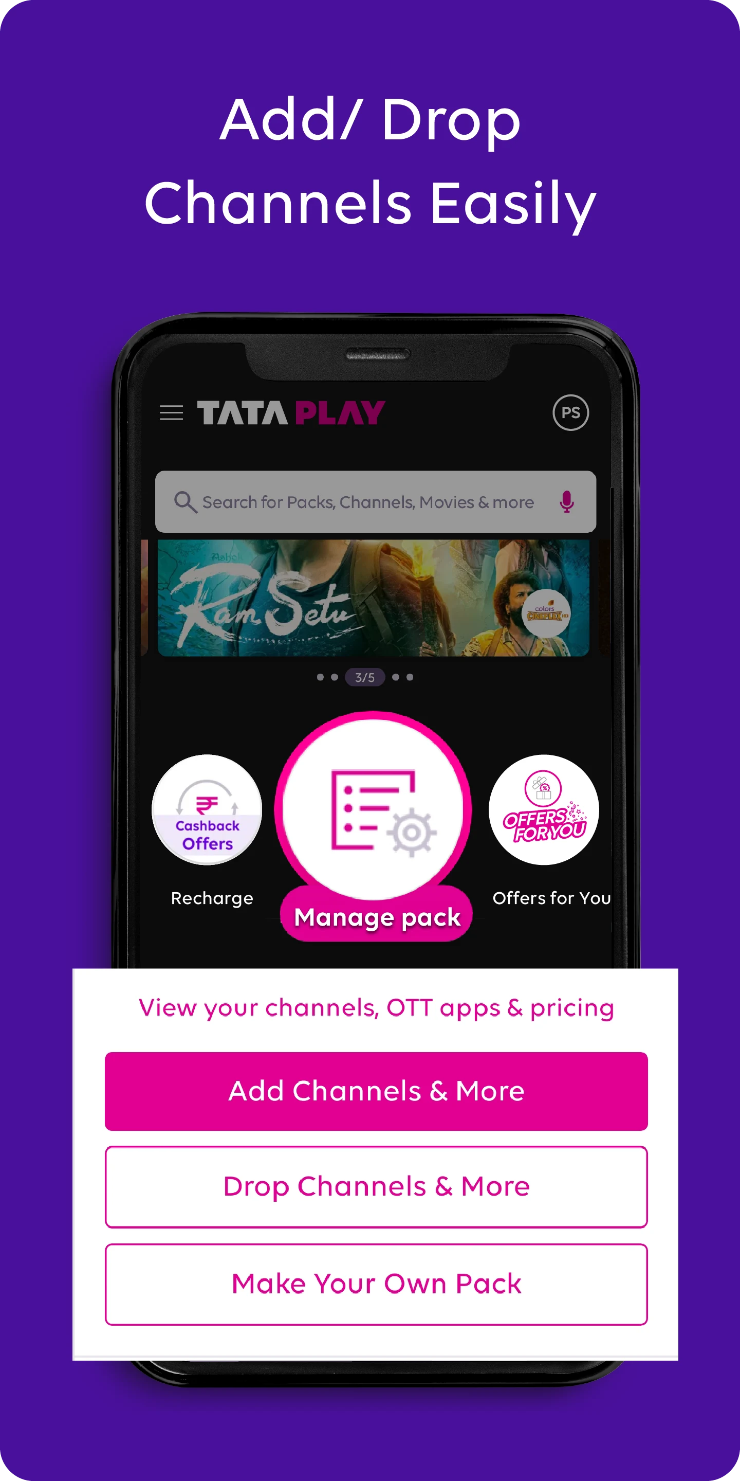 Tata Play - Live TV & DTH Pack screenshot