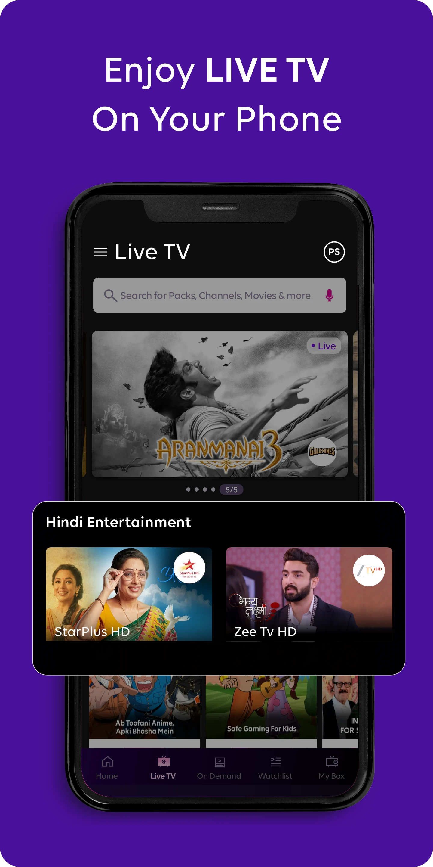Tata Play - Live TV & DTH Pack screenshot