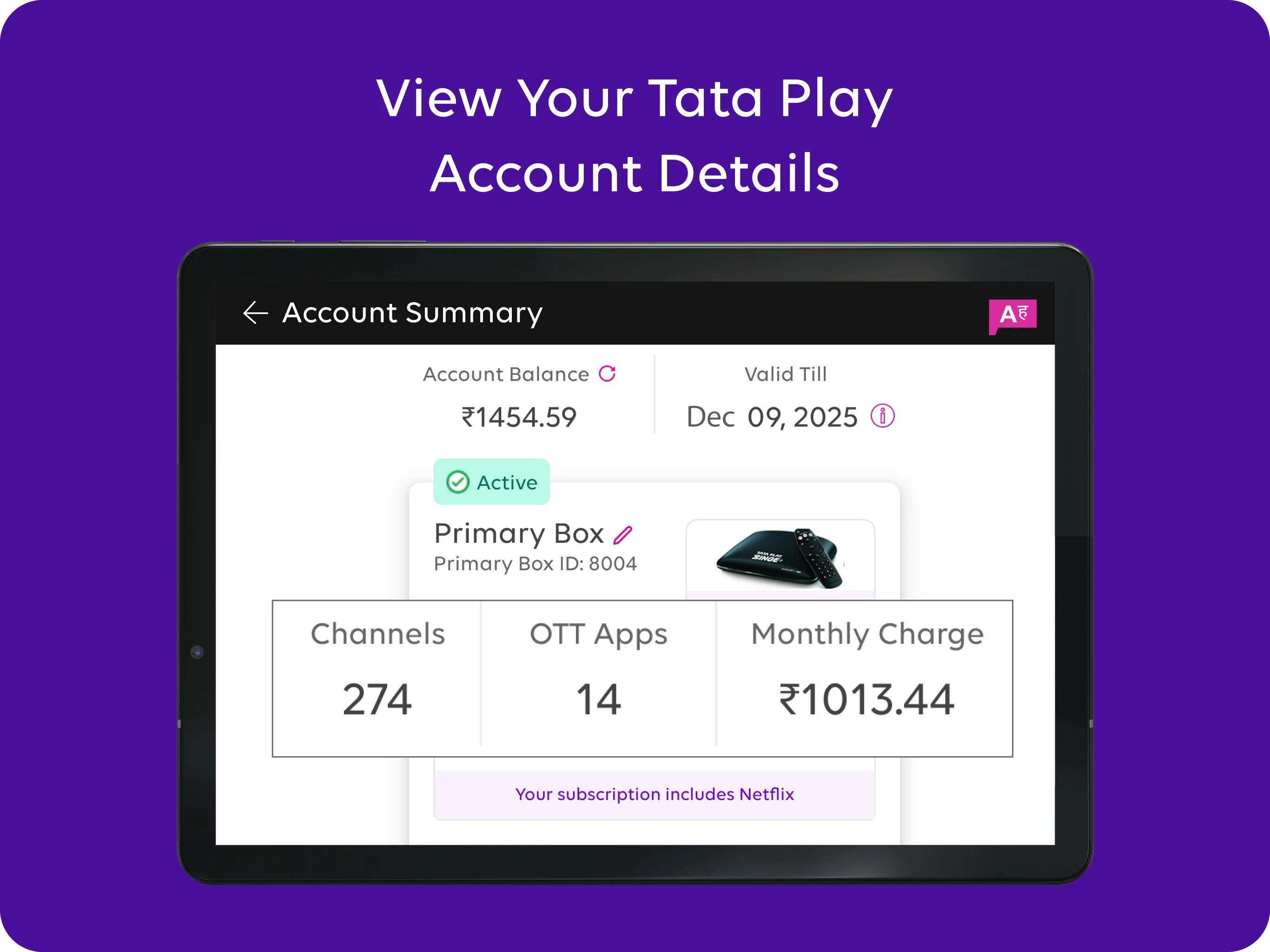Tata Play - Live TV & DTH Pack screenshot