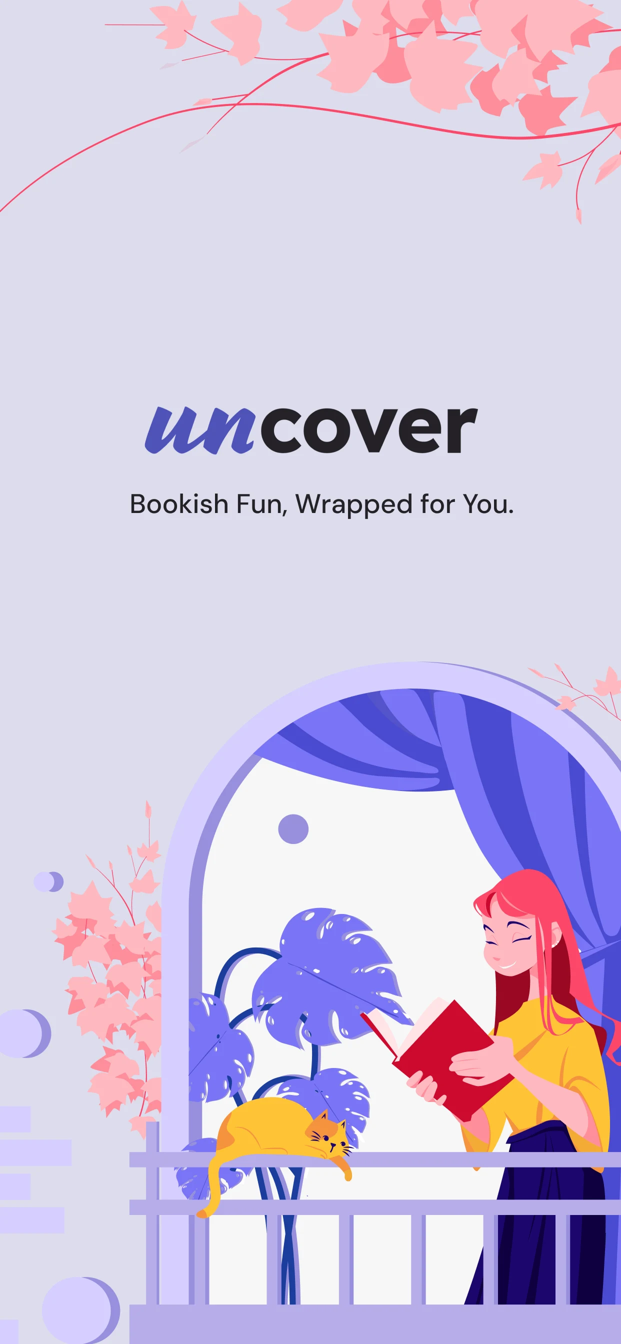 Uncover - Bookish App screenshot